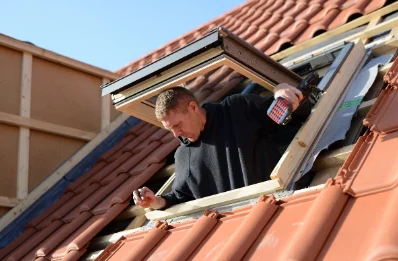 Pose de fenêtres de toit Velux aux Vallois